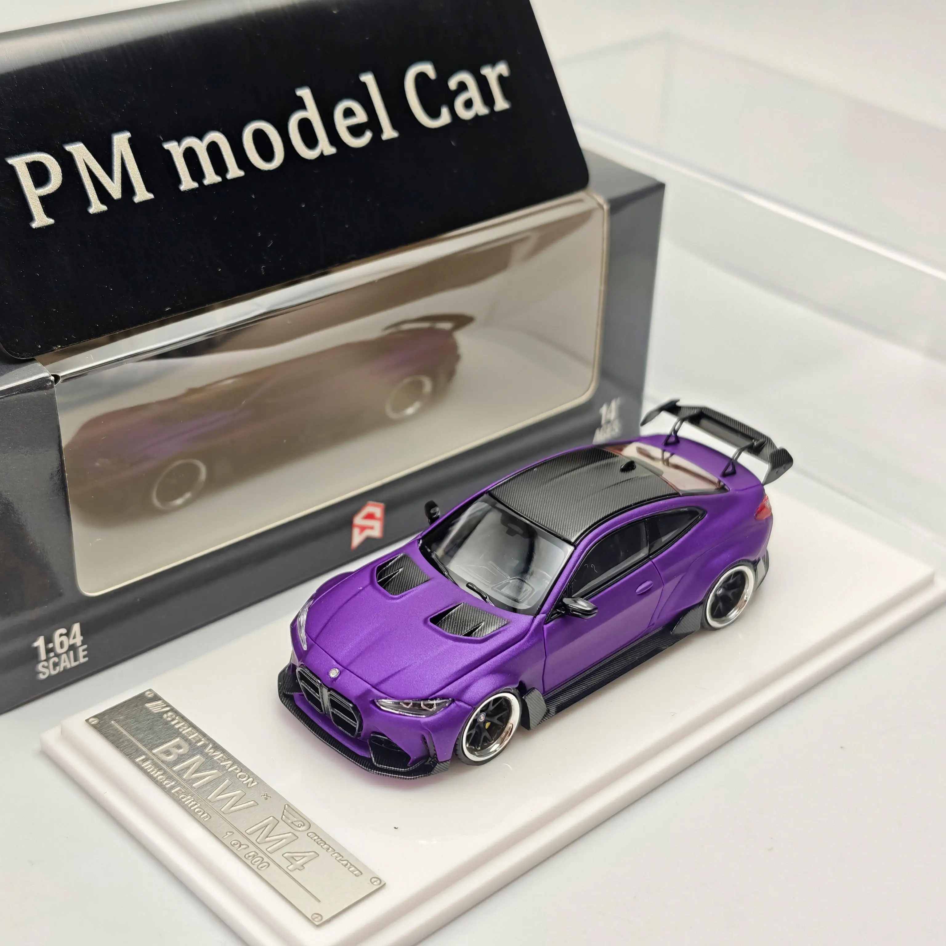 SW 1:64 BMW G82 M4 Widebody Modified Matte Purple Alloy Diecast Model Car Collectible Gift Ornament
SW 1:64 BMW G82 M4 Widebody Modified Matte Purple Alloy Diecast Model Car Collectible Gift Ornament