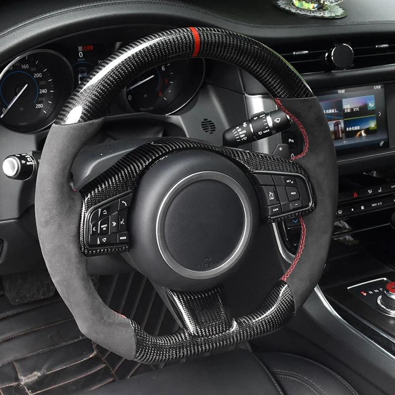 Custom Carbon Fiber Steering Wheel For Jaguar F-Type 2013 2014 2015 2016 2017
Custom Carbon Fiber Steering Wheel For Jaguar F-Type 2013 2014 2015 2016 2017