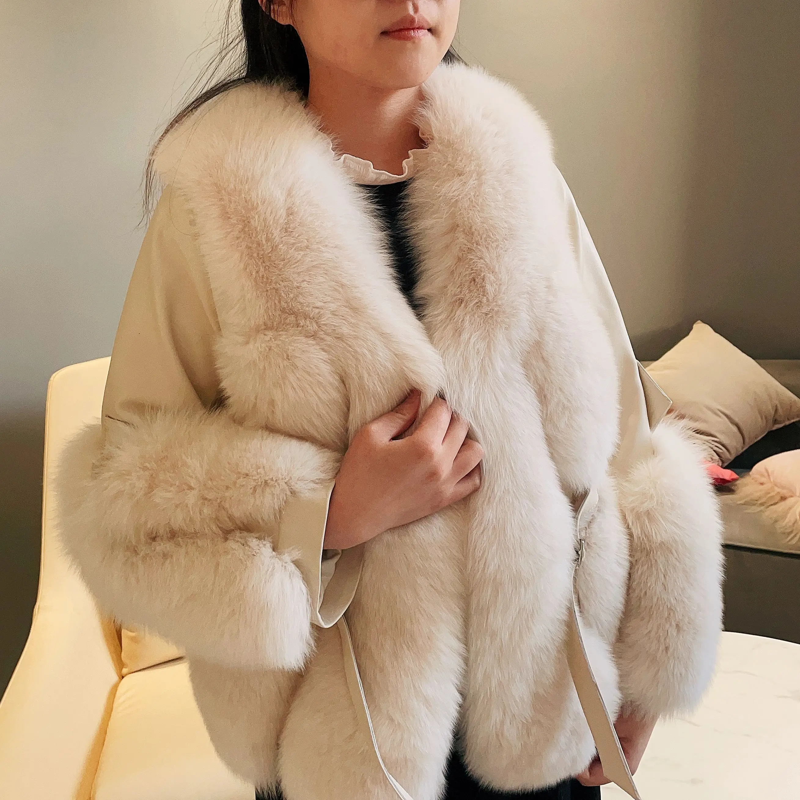 JANEFUR Real Fur Coat Women 2023 New Fashion Genuine Leather Fur Jackets Luxury Warm Custom Wholesale Winter Outfits
JANEFUR Real Fur Coat Women 2023 New Fashion Genuine Leather Fur Jackets Luxury Warm Custom Wholesale Winter Outfits