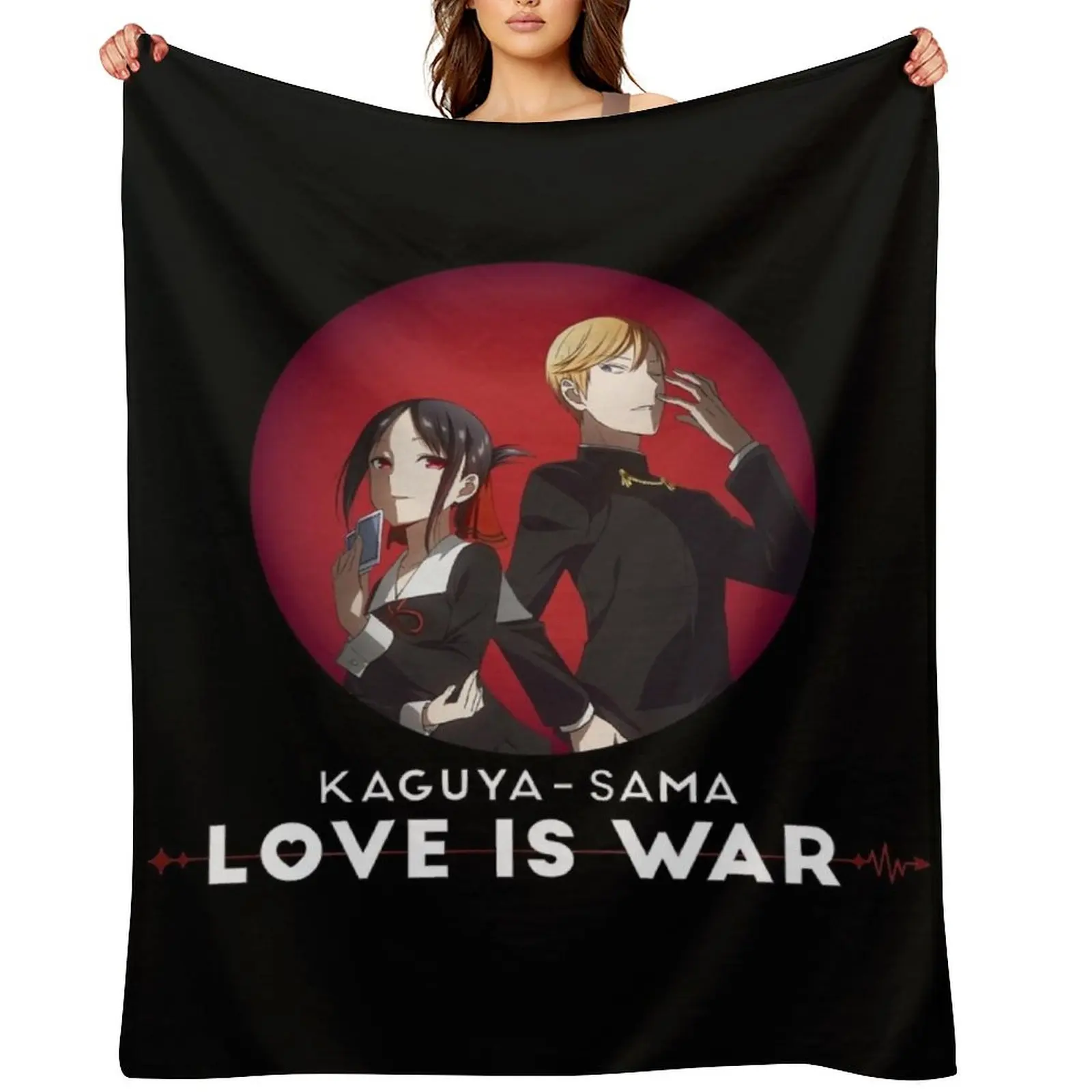 Kaguya Shinomiya x Miyuki Shirogane Throw Blanket Giant Sofa warm winter Retros Soft Plush Plaid Blankets
Kaguya Shinomiya x Miyuki Shirogane Throw Blanket Giant Sofa warm winter Retros Soft Plush Plaid Blankets