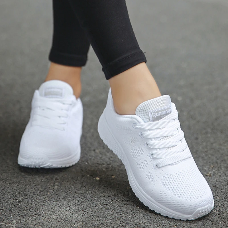 Woman Sneakers Shoes Fashion Lace Up Casual Sneaker Solid Women's Sports Shoes High Quality Footwear Original Women's Tennis
Woman Sneakers Shoes Fashion Lace Up Casual Sneaker Solid Women's Sports Shoes High Quality Footwear Original Women's Tennis