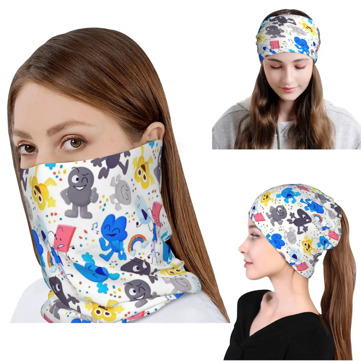 Bfdi Pattern Bandana Neck Gaiter Magic Scarf Multi-use Cycling Scarf Beanies Hat Unisex Adult Windproof
Bfdi Pattern Bandana Neck Gaiter Magic Scarf Multi-use Cycling Scarf Beanies Hat Unisex Adult Windproof