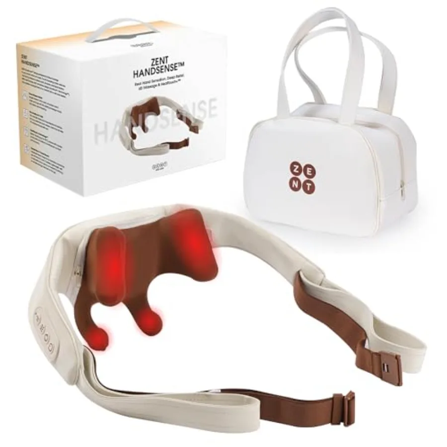 Neck Massager with Heat Shiatsu for Pain Relief Deep Tissue 6D Up to 90 Min on Single Charge Best Gifts for Women Men Mom Dad E
Neck Massager with Heat Shiatsu for Pain Relief Deep Tissue 6D Up to 90 Min on Single Charge Best Gifts for Women Men Mom Dad E
