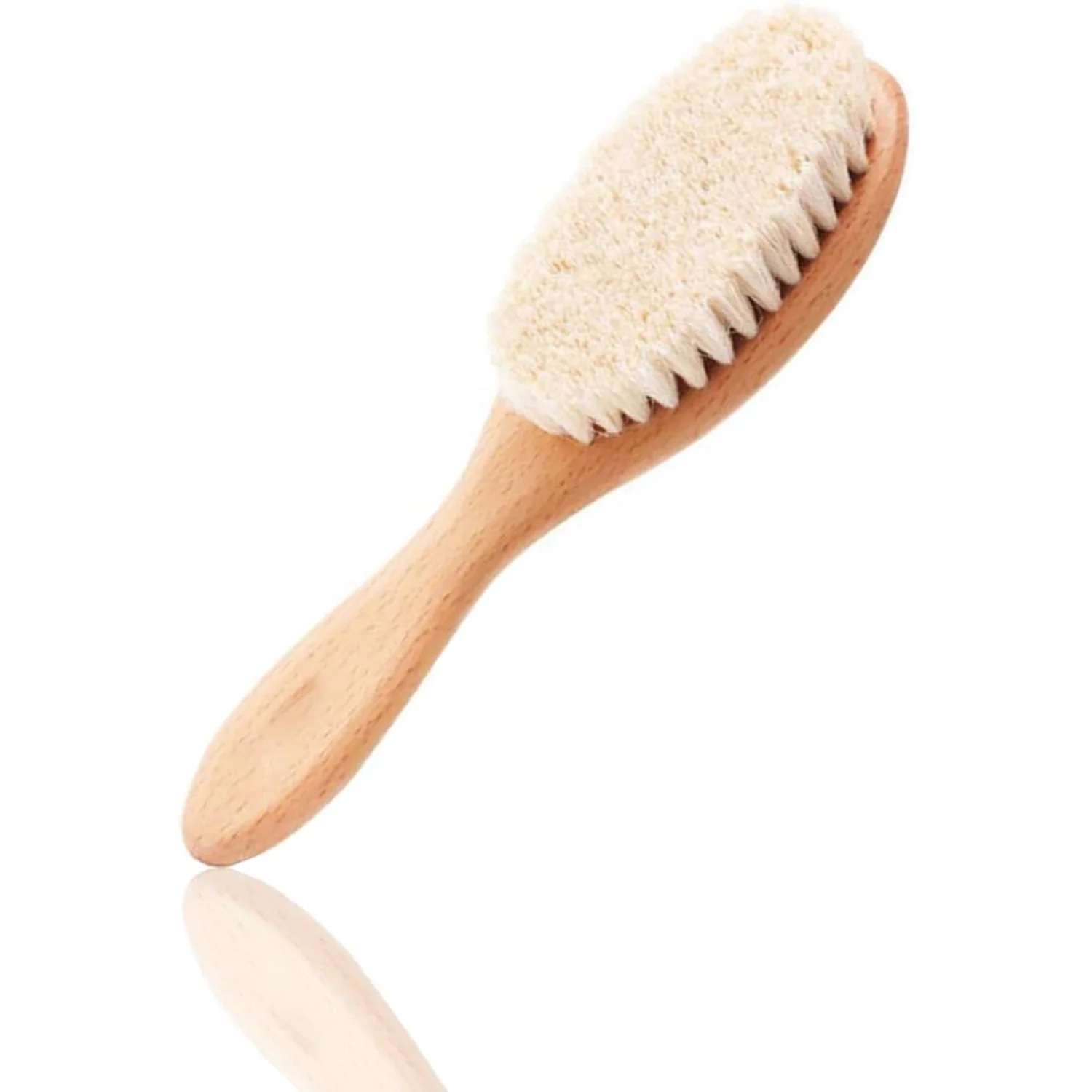BoAn Wooden Baby Hair Brush,Natural Soft Goat Bristles,Cradle Brush for Newborns & Toddlers,Perfect Scalp Grooming Product for
BoAn Wooden Baby Hair Brush,Natural Soft Goat Bristles,Cradle Brush for Newborns & Toddlers,Perfect Scalp Grooming Product for