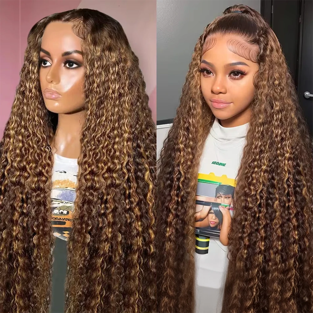 Glueless Wig Highlight Ombre 13x4 Lace Frontal Deep Wave Wig Ready To Wear 4/27 Colored 7x5 Lace Frontal Human Hair Wigs Pre Cut
Glueless Wig Highlight Ombre 13x4 Lace Frontal Deep Wave Wig Ready To Wear 4/27 Colored 7x5 Lace Frontal Human Hair Wigs Pre Cut