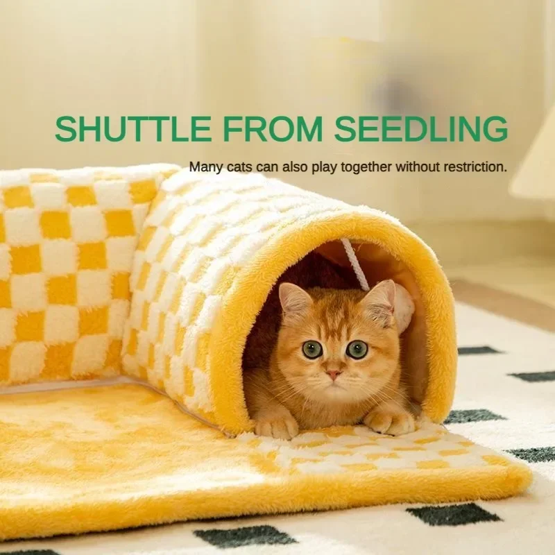 Autumn and Winter Warm and Playable Cat Nest Closed Soft Deep Sleeping Arctic Velvet Cat Shelter Suitable for Small Dogs
Autumn and Winter Warm and Playable Cat Nest Closed Soft Deep Sleeping Arctic Velvet Cat Shelter Suitable for Small Dogs