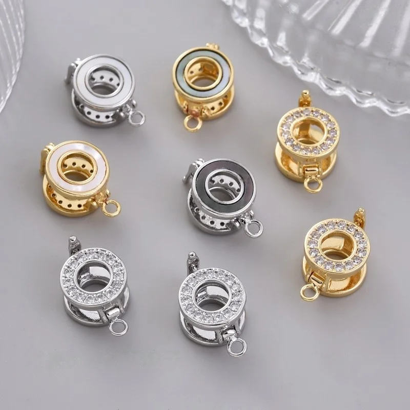 DIY Jewelry Making Connector Copper Gold-plated Pearl Shell Clip Clasp Universal Buckle Handmade Necklace Bracelet Accessories
DIY Jewelry Making Connector Copper Gold-plated Pearl Shell Clip Clasp Universal Buckle Handmade Necklace Bracelet Accessories