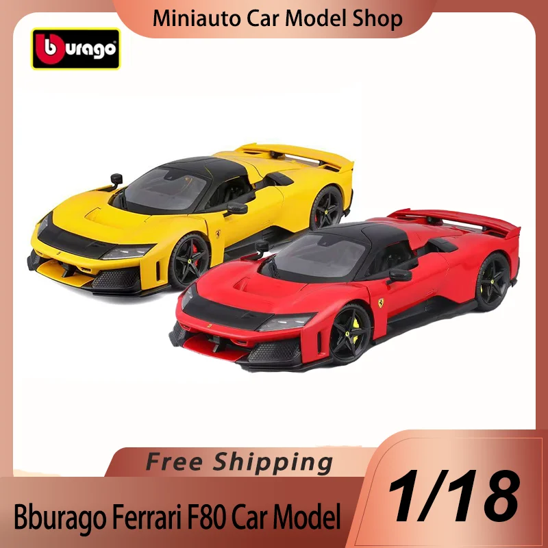 In Stock Bburago 1:18 Ferrari F80 Signature Version Supercar Alloy Miniature Diecast Model Ferrari Sports Car Model Toy Kid Gift
In Stock Bburago 1:18 Ferrari F80 Signature Version Supercar Alloy Miniature Diecast Model Ferrari Sports Car Model Toy Kid Gift