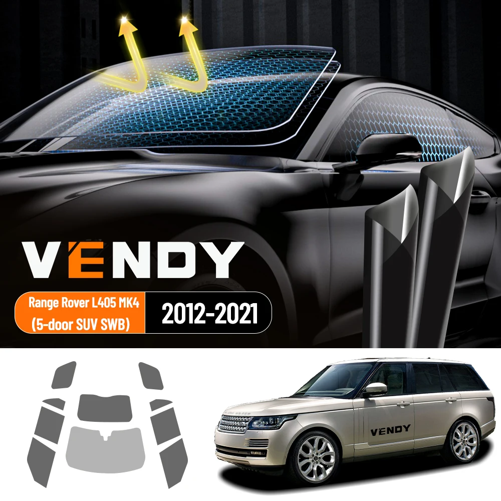 For Land Rover Range Rover L405 MK4 2012-2021 SWB Pre-Cut Car Window Tint Film Kit Solar Tinted Privacy,Heat & UV Protection
For Land Rover Range Rover L405 MK4 2012-2021 SWB Pre-Cut Car Window Tint Film Kit Solar Tinted Privacy,Heat & UV Protection