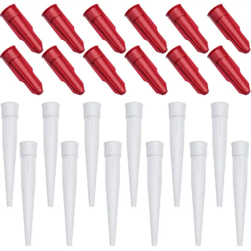 Quality 12Pcs Re-sealable Silicone Nozzle Set for Consistent Mastic Application Results
Quality 12Pcs Re-sealable Silicone Nozzle Set for Consistent Mastic Application Results