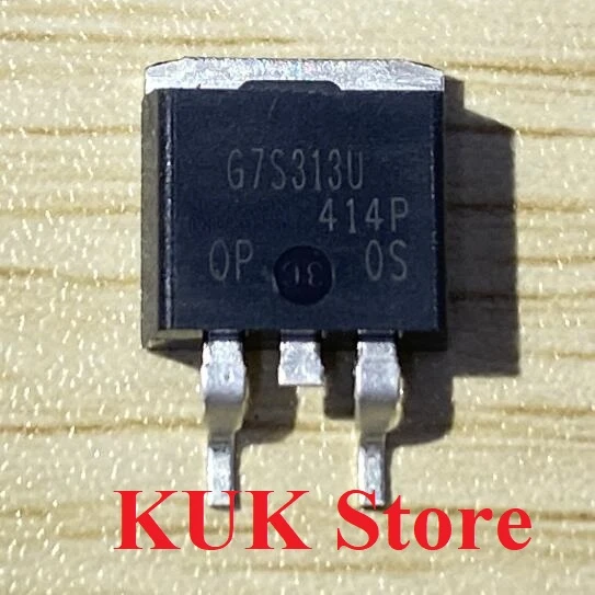 Real Original 100% NEW G7S313U IRG7S313U IRG7S313UTRLPBF G7S313U D2PAK 10PCS ~ 50PCS
Real Original 100% NEW G7S313U IRG7S313U IRG7S313UTRLPBF G7S313U D2PAK 10PCS ~ 50PCS