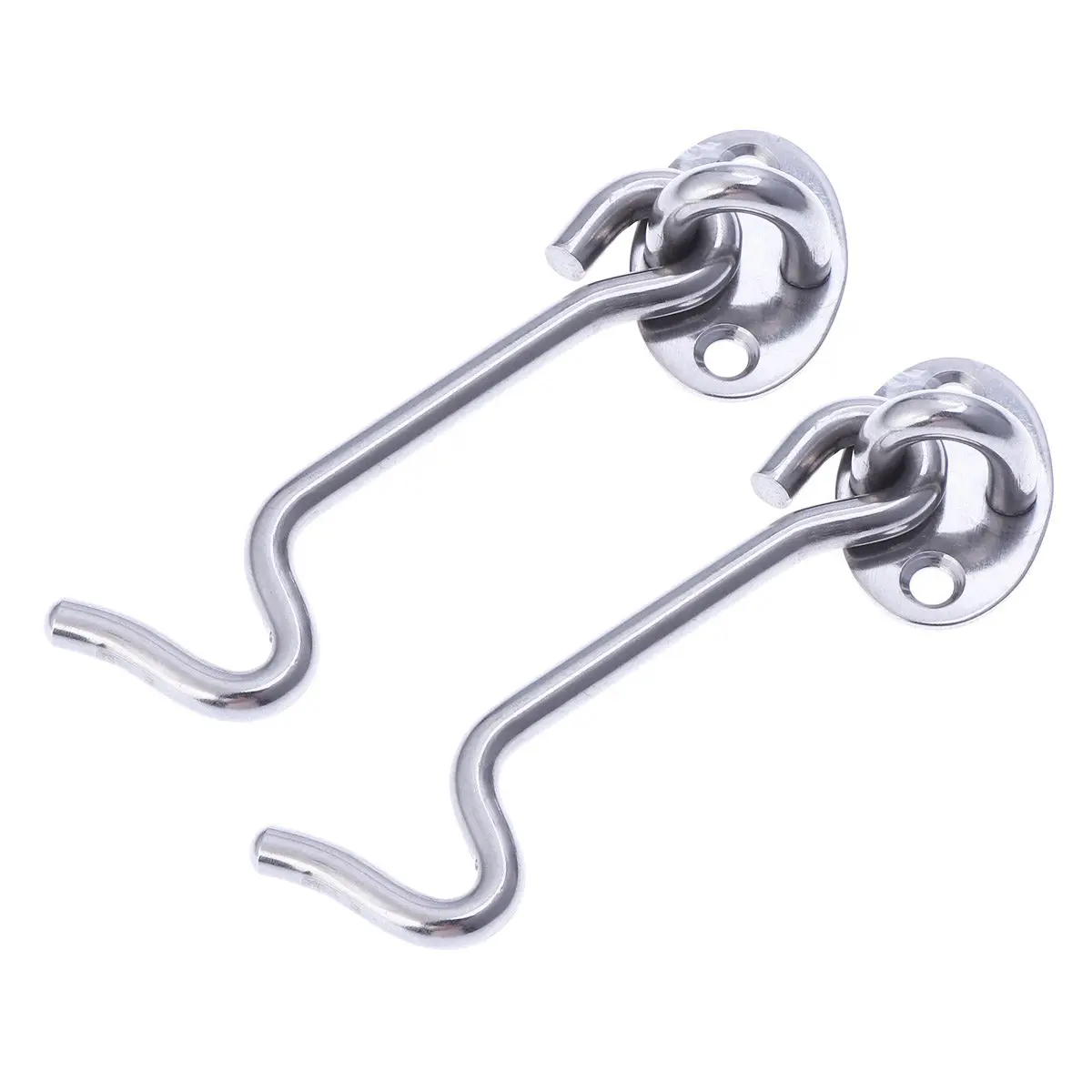 8pcs Stainless Steel Cabin Hook 4 Inch Window Latch For Cabinet Door Durable Rust Proof Silver Fastener Hardware Clamp
8pcs Stainless Steel Cabin Hook 4 Inch Window Latch For Cabinet Door Durable Rust Proof Silver Fastener Hardware Clamp