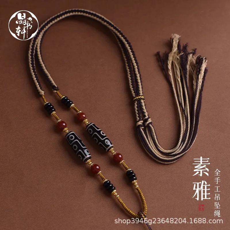 New Tibetan Style Ndant Hand Woven Necklace Ro Ethnic Paired With Tianzhu Cultural Toys Tangka Buddha Brand And Lucky Jewelry
New Tibetan Style Ndant Hand Woven Necklace Ro Ethnic Paired With Tianzhu Cultural Toys Tangka Buddha Brand And Lucky Jewelry