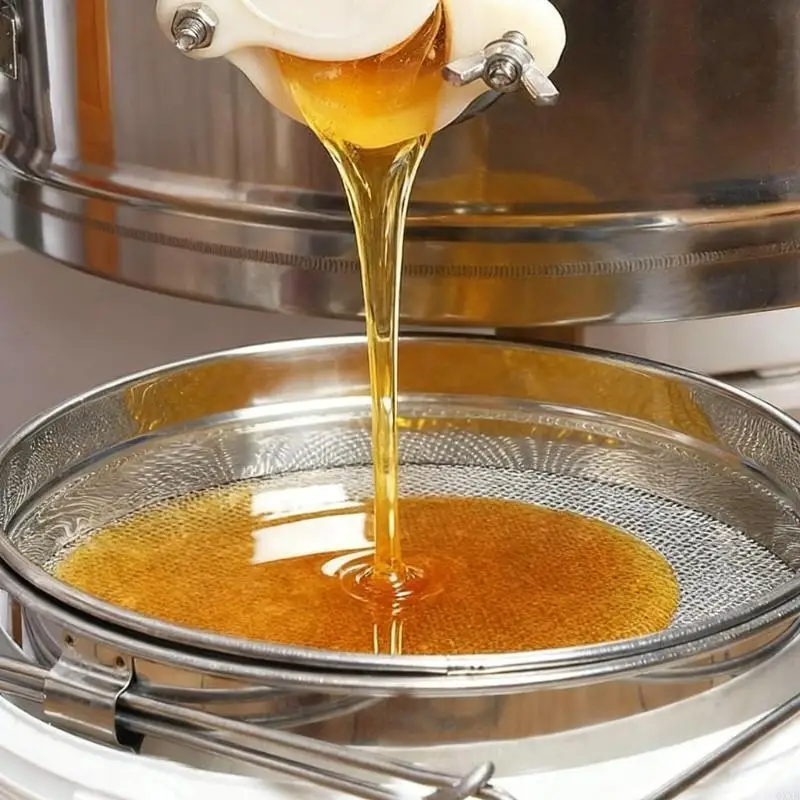 Easy to Clean Stainless Steel Honeys Strainer Double Mesh Suitable for Various Bucket Reusable Enhancing Beekeeping Tool 0XXB
Easy to Clean Stainless Steel Honeys Strainer Double Mesh Suitable for Various Bucket Reusable Enhancing Beekeeping Tool 0XXB