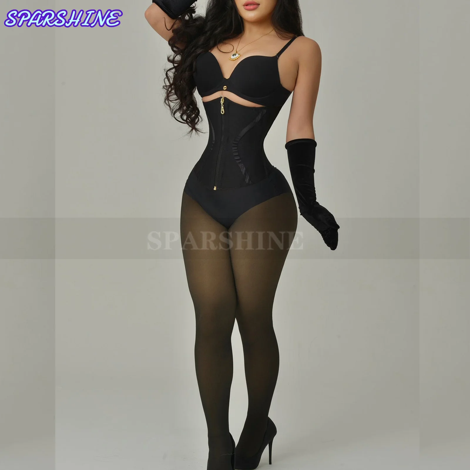 Fajas Colombianas двухслойное компрессионное треугольное корректирующее белье для женщин, корректирующее белье с открытым бюстом, новинка 2023 года
Fajas Colombianas двухслойное компрессионное треугольное корректирующее белье для женщин, корректирующее белье с открытым бюстом, новинка 2023 года