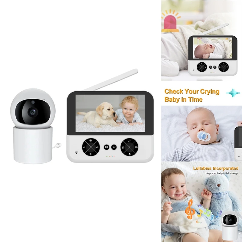 A32R-Video Baby Monitor, Baby Caregiver, 4.3Inch IPS Screen Baby Camera Monitor Lullaby Feeding Alert,720P
A32R-Video Baby Monitor, Baby Caregiver, 4.3Inch IPS Screen Baby Camera Monitor Lullaby Feeding Alert,720P