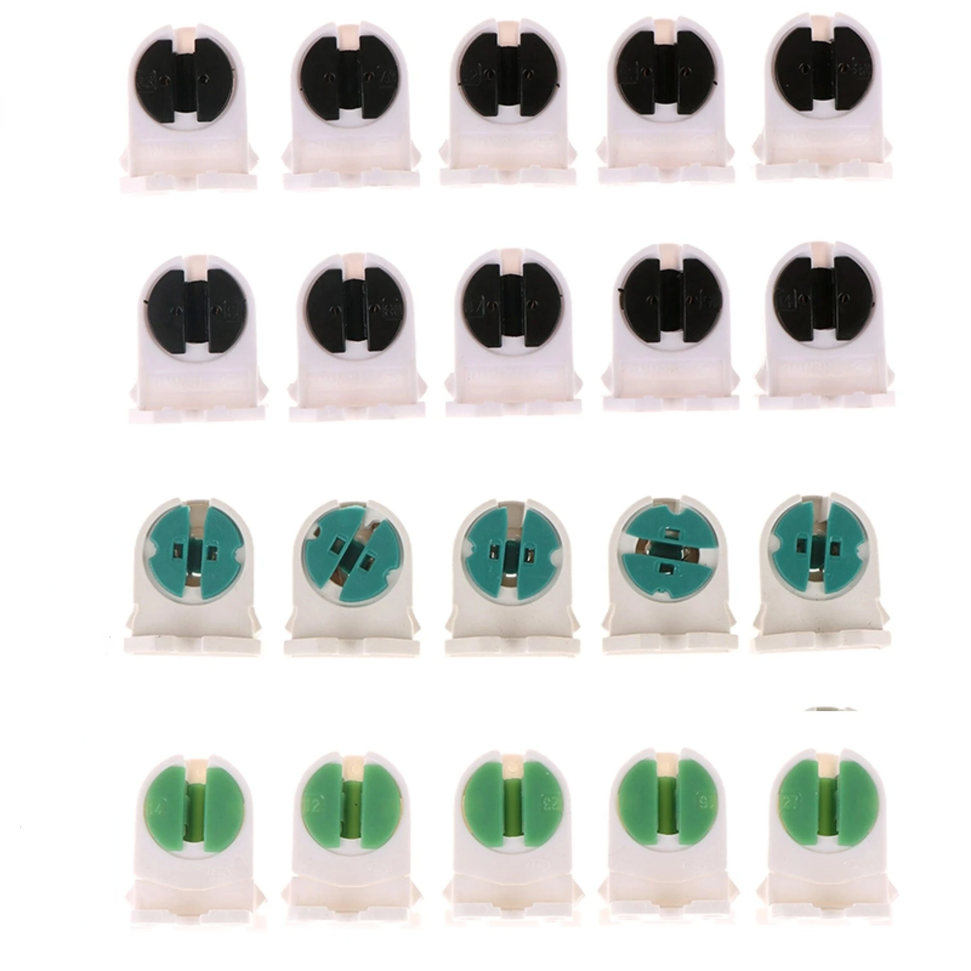 High Quality! T5 Light Holder G5 Base Non-Shunted Lamp Socket AC 500V 2A For LED Fluorescent Light Tube Holder Grille Lamps
High Quality! T5 Light Holder G5 Base Non-Shunted Lamp Socket AC 500V 2A For LED Fluorescent Light Tube Holder Grille Lamps