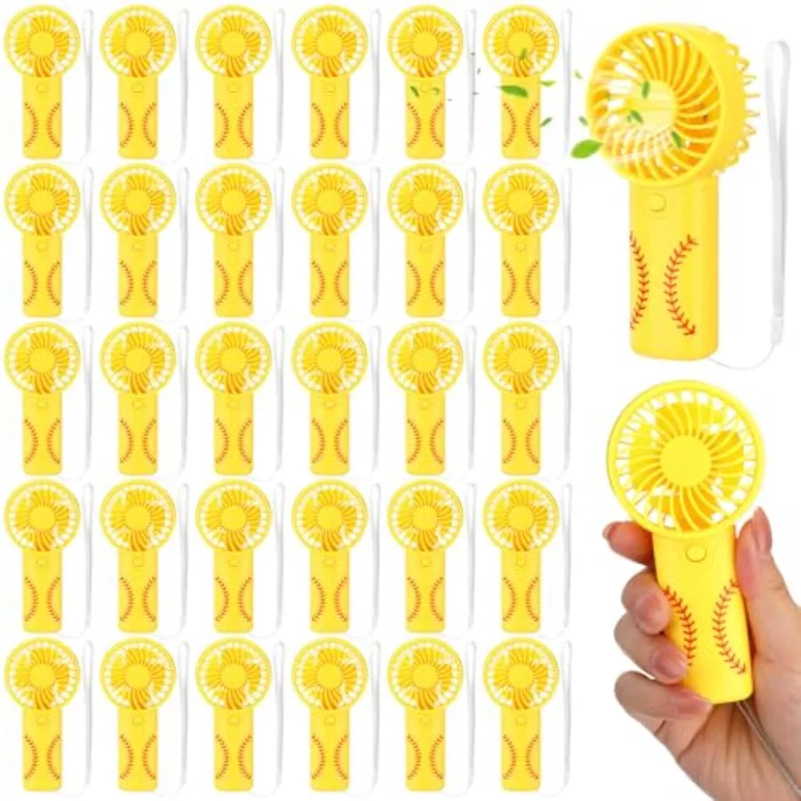 30 Pcs Mini Softball Fans Bulk Portable Handheld Fans with Lrd Softball Gifts for Team Outdoor Sport Party Favors Summer Gifts,
30 Pcs Mini Softball Fans Bulk Portable Handheld Fans with Lrd Softball Gifts for Team Outdoor Sport Party Favors Summer Gifts,