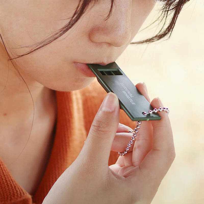 Outdoor Survival Whistles Rescue Whistles First Aid Whistles High-pitched And High-frequency Earthquake Relief Whistles
Outdoor Survival Whistles Rescue Whistles First Aid Whistles High-pitched And High-frequency Earthquake Relief Whistles