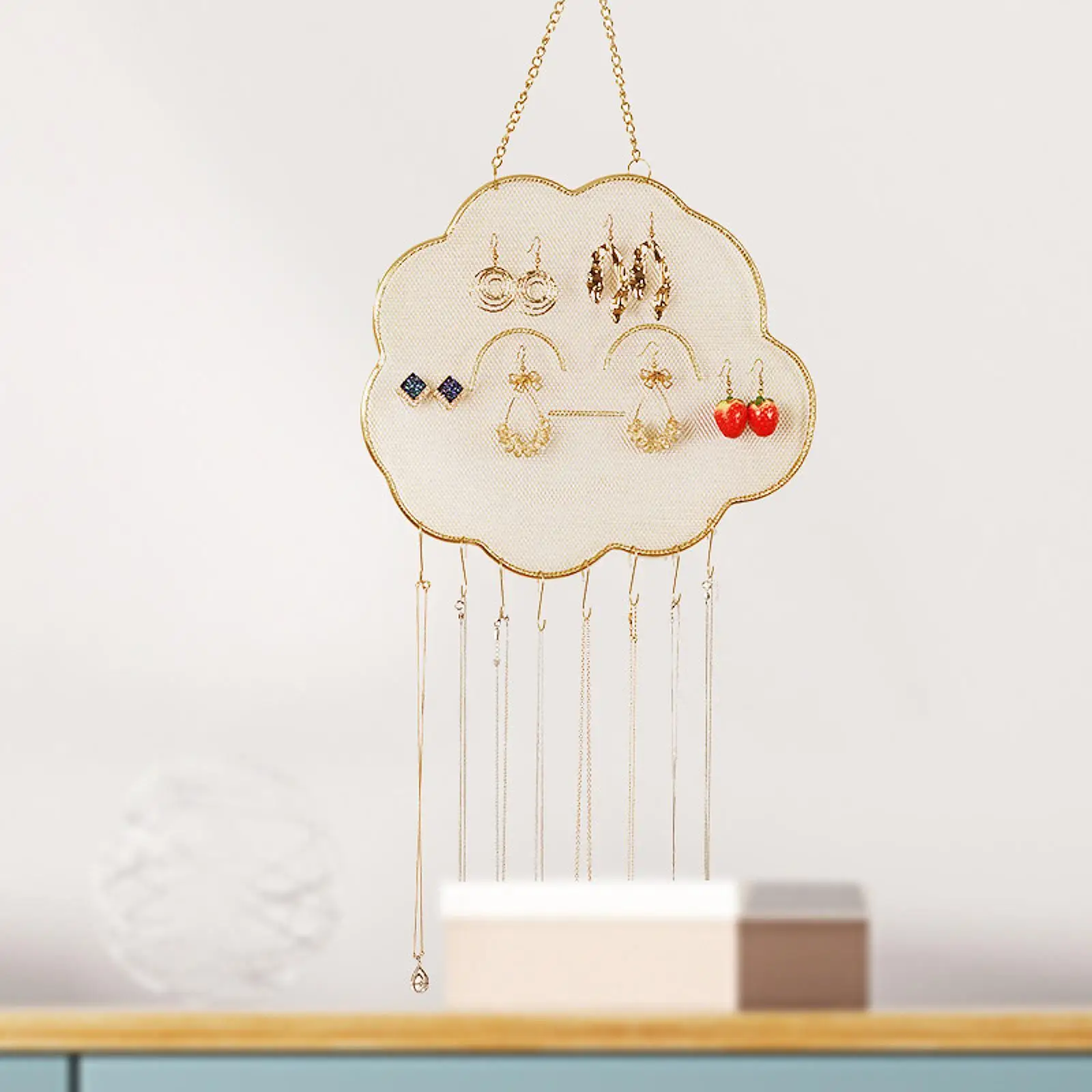 Earring Wall Holder Versatile Home Decoration Space Saving Craft Hanging Rack for Showcase Desktop Necklace Retail Centerpiece
Earring Wall Holder Versatile Home Decoration Space Saving Craft Hanging Rack for Showcase Desktop Necklace Retail Centerpiece