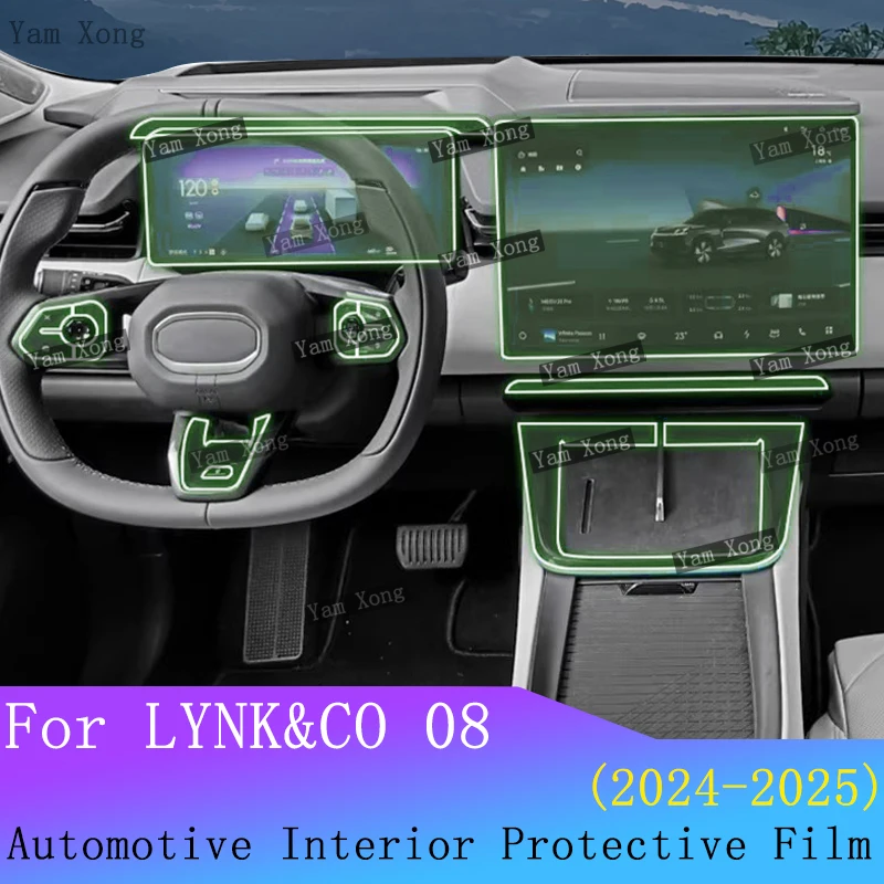 For LYNK&CO 08 LYNK CO Full set interior Film Gear Panel TPU Transparent Protection Sticker Navigation screen Anti-scratch Films
For LYNK&CO 08 LYNK CO Full set interior Film Gear Panel TPU Transparent Protection Sticker Navigation screen Anti-scratch Films