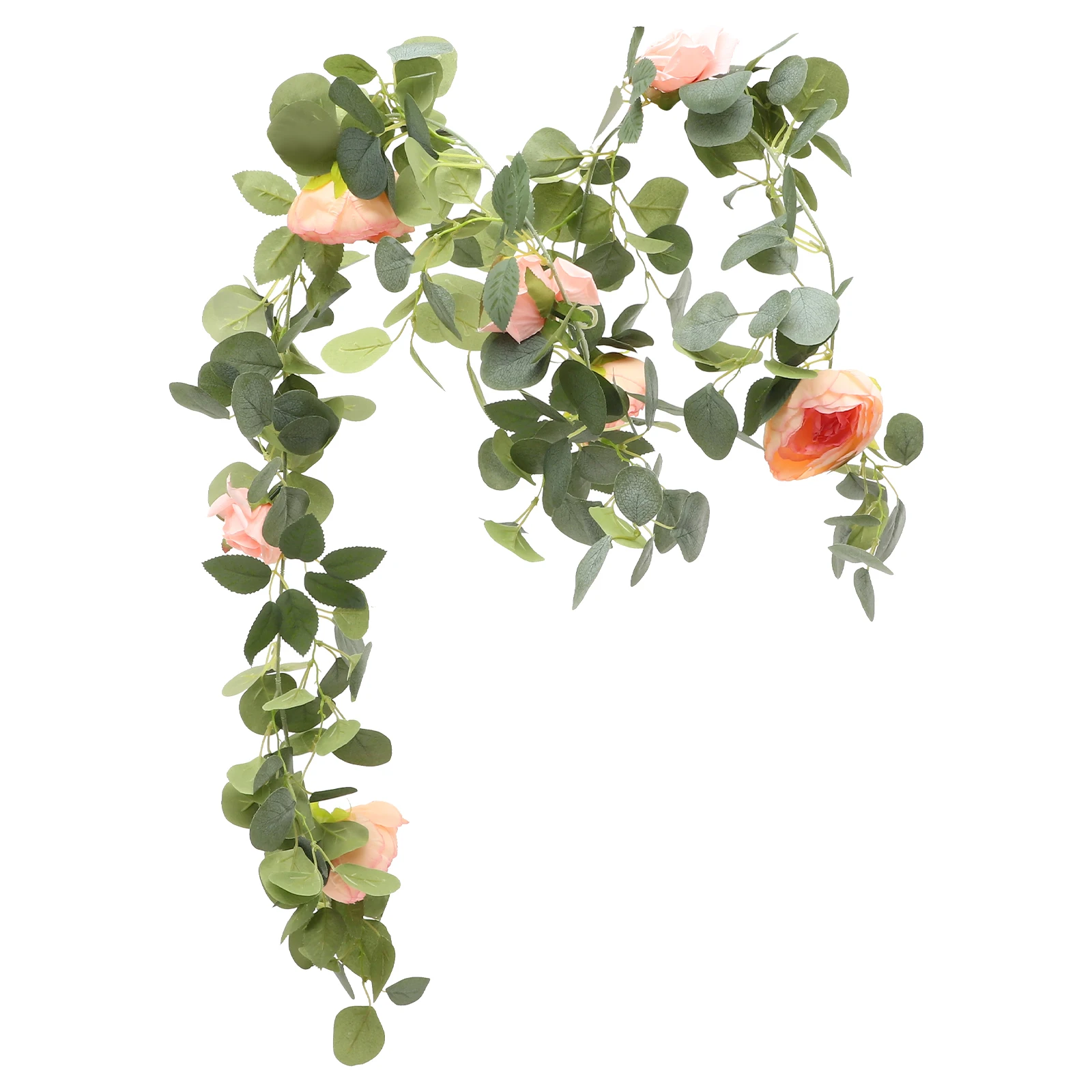 Simulation Eucalyptus Rattan Pink Rose Artificial Plant Decor Valentine Home Party Stair H rail Photography Prop DIY Vines Green
Simulation Eucalyptus Rattan Pink Rose Artificial Plant Decor Valentine Home Party Stair H rail Photography Prop DIY Vines Green