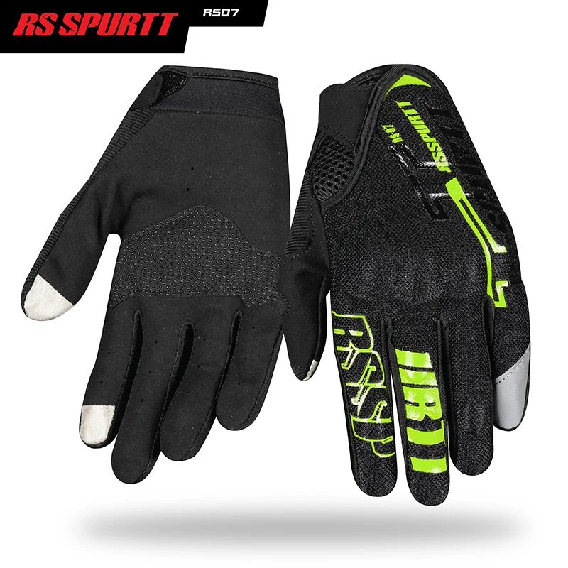 RS Summer Breathable Gloves Motorcycle Bicycle Universal Touch Screen Wear-resistant Ventilated Anti-slip Full Finger Gloves
RS Summer Breathable Gloves Motorcycle Bicycle Universal Touch Screen Wear-resistant Ventilated Anti-slip Full Finger Gloves