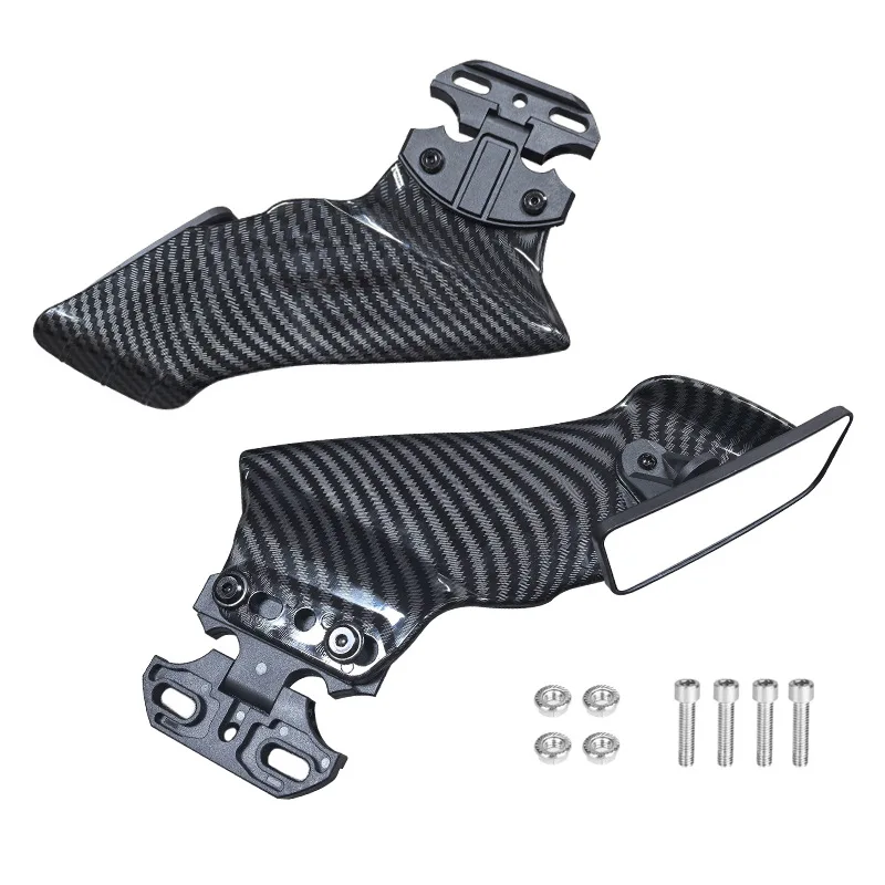 Universal Motorcycle Modified Parts ABS Adjustable Carbon Fiber Fixed Wing Rearview Mirrors FOR R3 R25 R15V3 CBR650R 500R 400R
Universal Motorcycle Modified Parts ABS Adjustable Carbon Fiber Fixed Wing Rearview Mirrors FOR R3 R25 R15V3 CBR650R 500R 400R