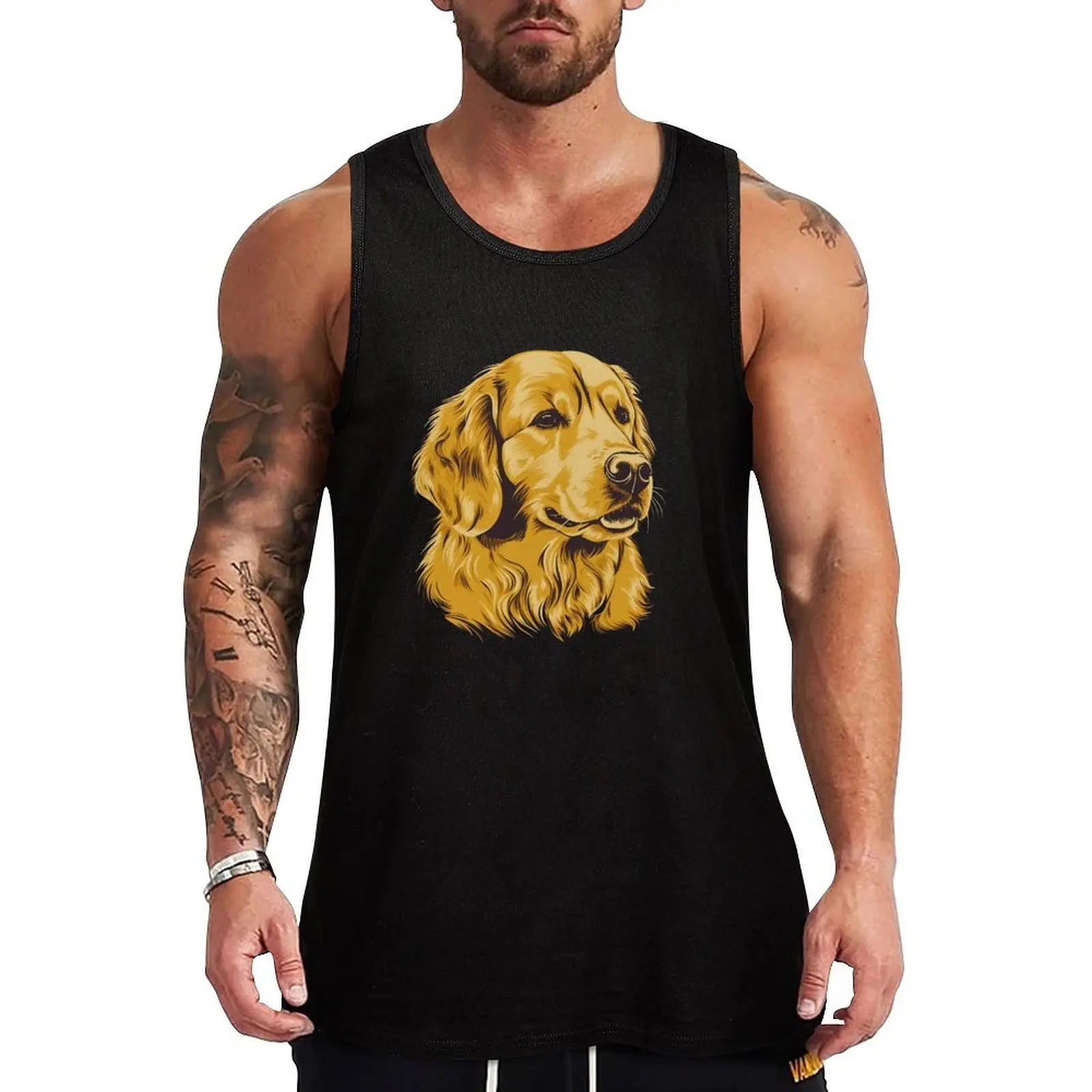 Golden Retriever Labrador Dog Illustration Tank Top Casual Daily Wear Tank Top Relaxed Fit Soft Shirt
Golden Retriever Labrador Dog Illustration Tank Top Casual Daily Wear Tank Top Relaxed Fit Soft Shirt