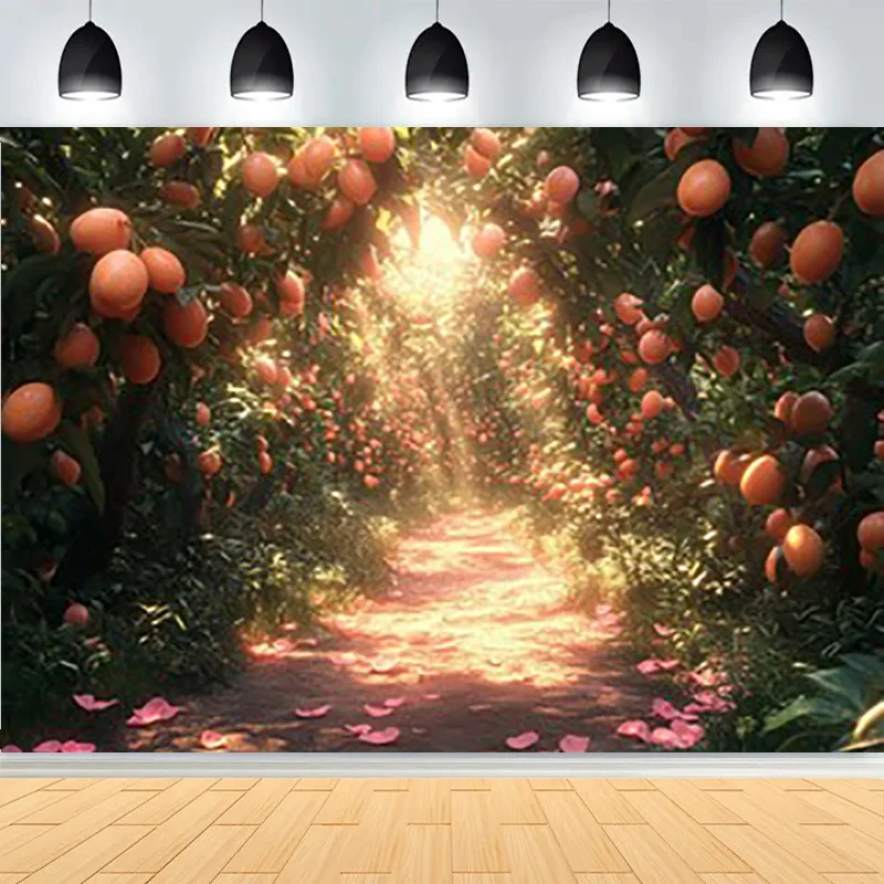 Orange Tree Orchard Harvest Photography Backdrops Natural Grapefruit Baby Shower Party Decoration Photo Studio Background CZ-03
Orange Tree Orchard Harvest Photography Backdrops Natural Grapefruit Baby Shower Party Decoration Photo Studio Background CZ-03