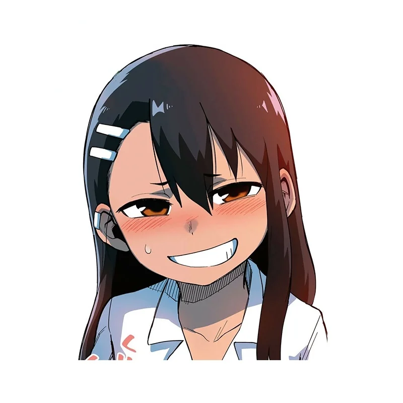 Fuwo Trading Sexy Anime Nagatoro Car Stickers Occlusion Scratch Creative Decals Funny Fashionable Sunscreen Car Styling
Fuwo Trading Sexy Anime Nagatoro Car Stickers Occlusion Scratch Creative Decals Funny Fashionable Sunscreen Car Styling
