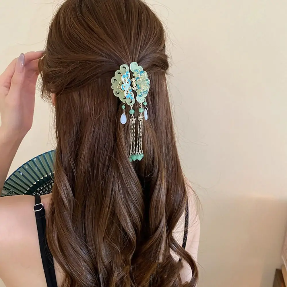 Fresh Tassels Butterfly Hair Clip Antique Style Grab Clip Chinese Style Hair Claw Small Headwear Cute Hairpin Daily
Fresh Tassels Butterfly Hair Clip Antique Style Grab Clip Chinese Style Hair Claw Small Headwear Cute Hairpin Daily