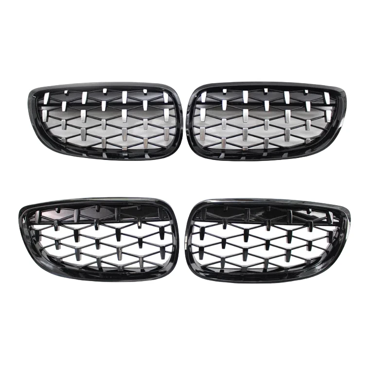2Pcs Front Bumper Grilles Gloss Black Kidney Grill For BMW E92 E93 51137157277 51137157278 Diamond Kidney Grill Replacement
2Pcs Front Bumper Grilles Gloss Black Kidney Grill For BMW E92 E93 51137157277 51137157278 Diamond Kidney Grill Replacement