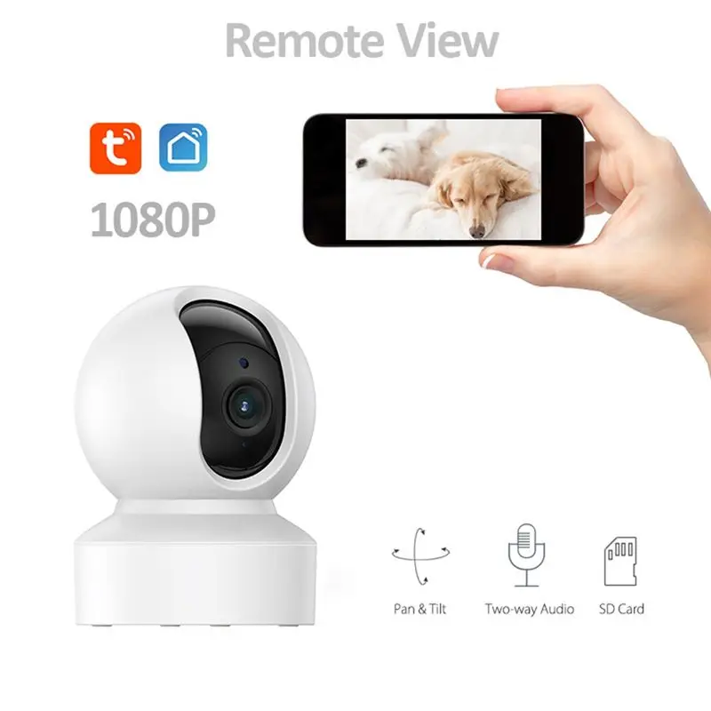 A43M 2 МП Умная беспроводная мини IP-камера Tuya с облачным хранилищем, 1080P HD, Wi-Fi, для внутреннего наблюдения, ночное видение, монитор, вилка стандарта США
A43M 2 МП Умная беспроводная мини IP-камера Tuya с облачным хранилищем, 1080P HD, Wi-Fi, для внутреннего наблюдения, ночное видение, монитор, вилка стандарта США