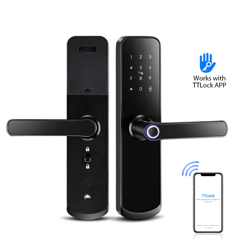 TTlock Electronic Wifi Cerradura De Puerta Smart Key Card Digital Lock With Fingerprint Door Lock
TTlock Electronic Wifi Cerradura De Puerta Smart Key Card Digital Lock With Fingerprint Door Lock