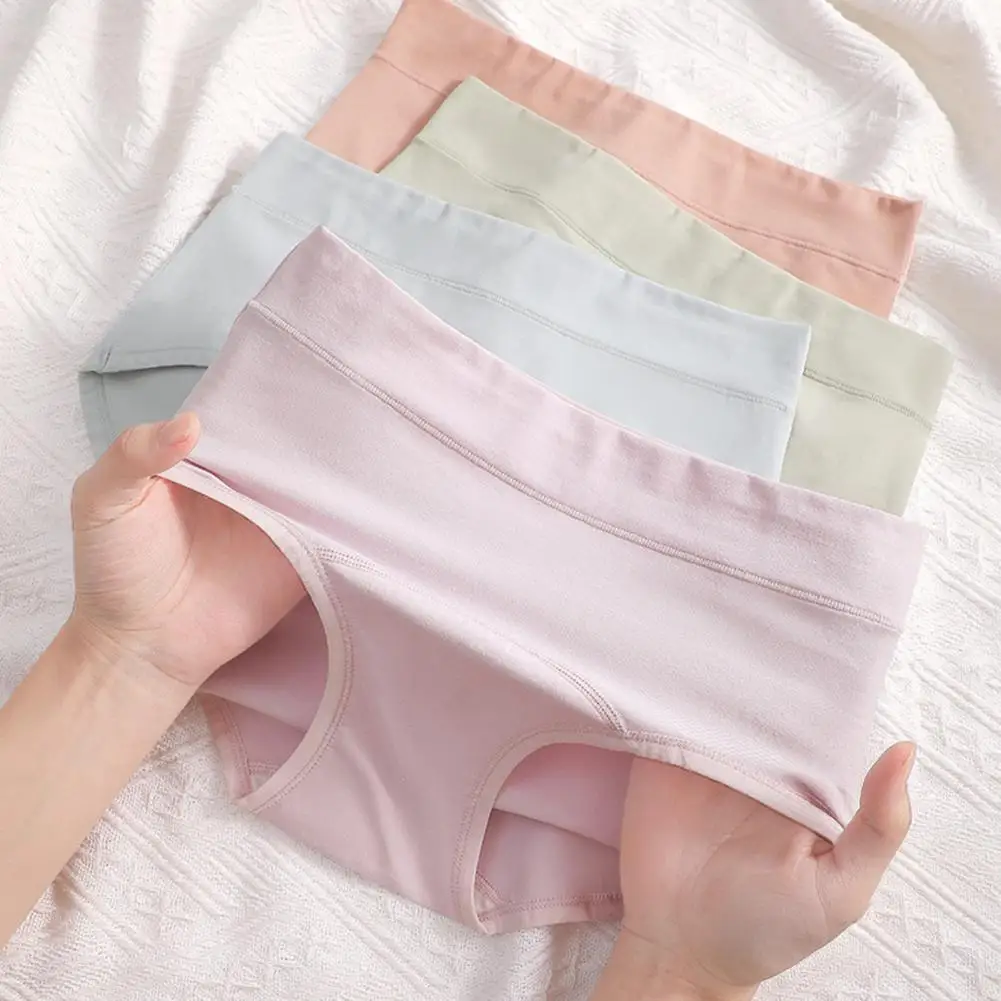 Women's Cotton Underwear Mid Waist No Show Panties Breathable Soft Stretchy Full Coverage Briefs Seamless Underpants
Women's Cotton Underwear Mid Waist No Show Panties Breathable Soft Stretchy Full Coverage Briefs Seamless Underpants