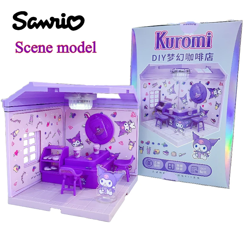 Kuromi Dreamy Scene Model Toys Cartoon Anime My Melody Accessories Kitchen Coffee Shop Model Ornament Children's Toy Gift
Kuromi Dreamy Scene Model Toys Cartoon Anime My Melody Accessories Kitchen Coffee Shop Model Ornament Children's Toy Gift