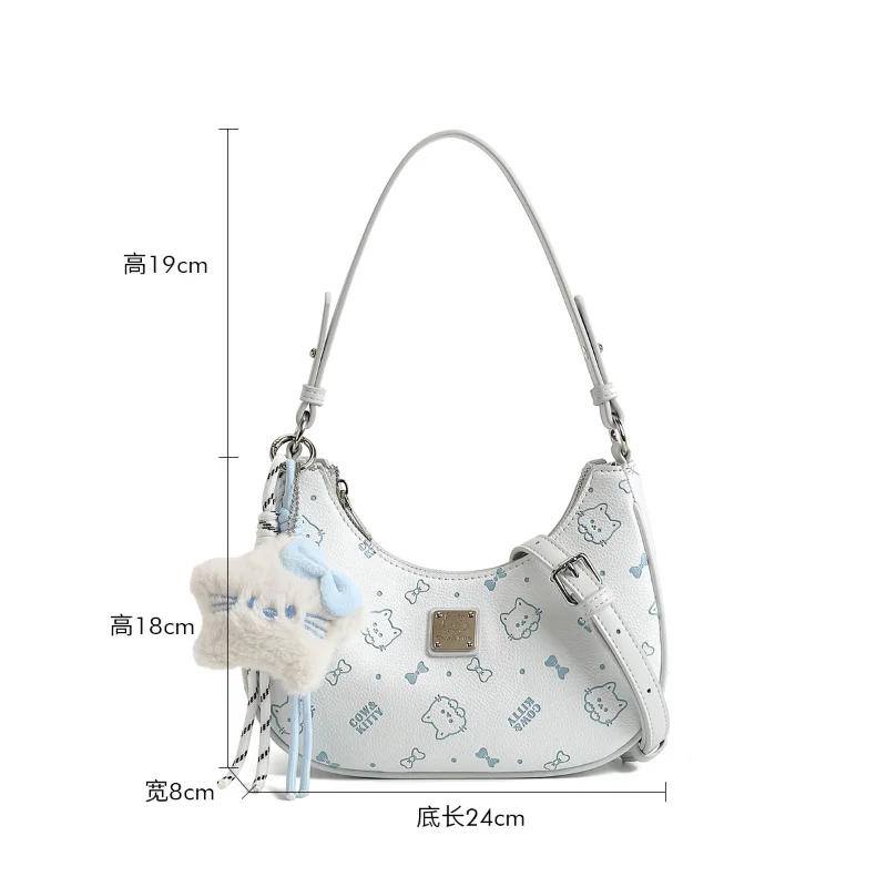 New classic printed shoulder bag, handbag, cute underarm bag
New classic printed shoulder bag, handbag, cute underarm bag
