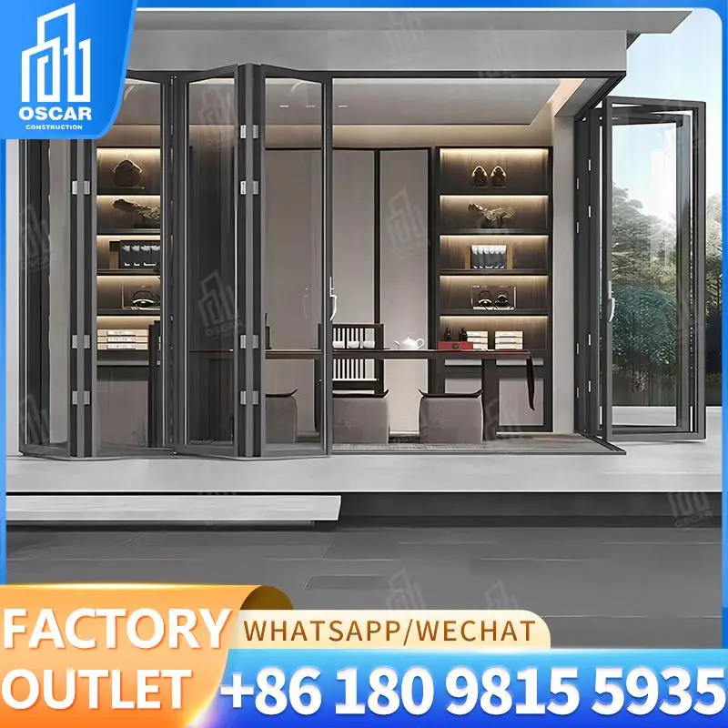 Customizable Factory Made Folding Doors Ideal for US Home Renovations Creative Design Bifold Door
Customizable Factory Made Folding Doors Ideal for US Home Renovations Creative Design Bifold Door