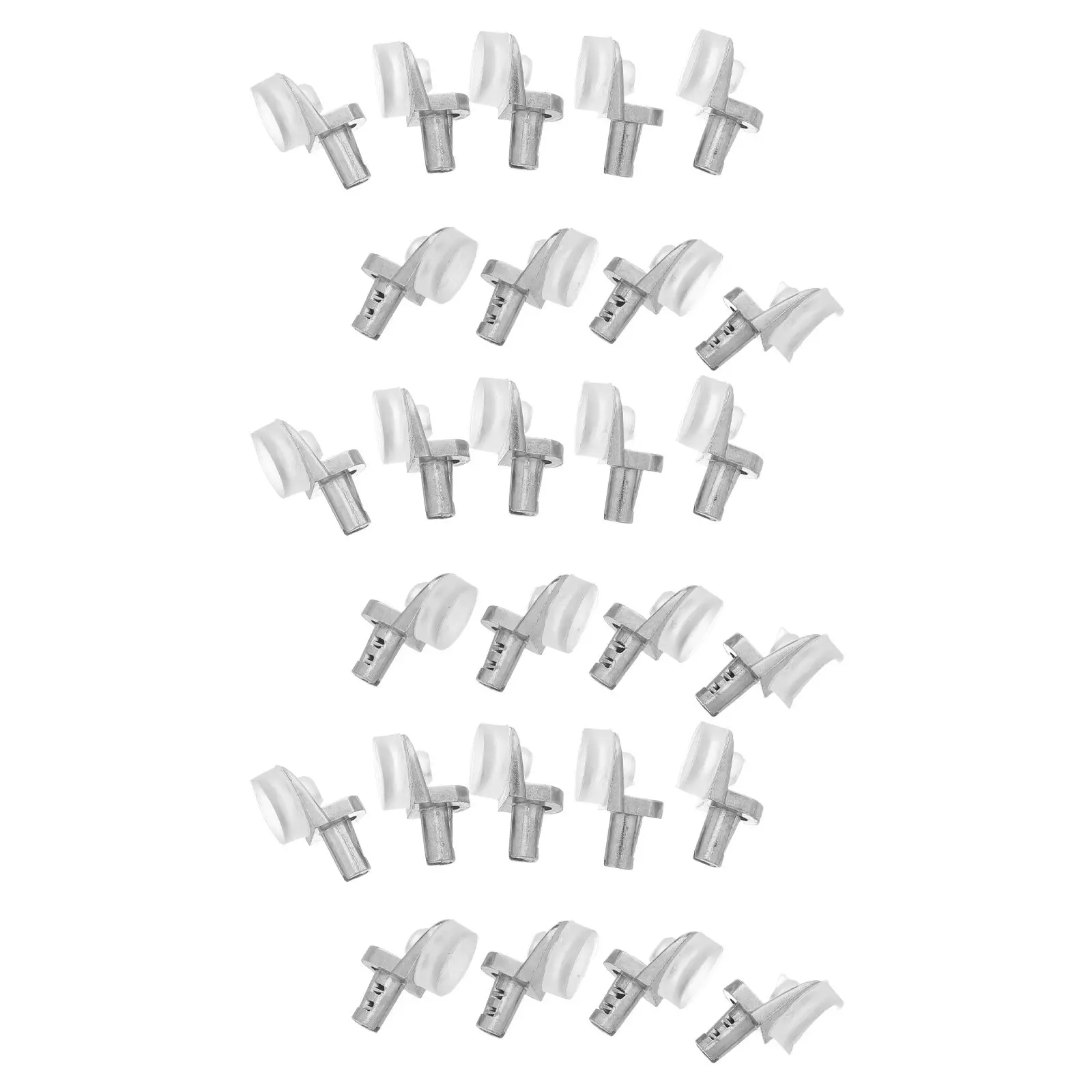 30Pcs Cabinet Shelf Pegs Silicone Suction Cup Clear Heavy Duty Metal Pins Locking Support for Kitchen Cupboard Furniture Shelf
30Pcs Cabinet Shelf Pegs Silicone Suction Cup Clear Heavy Duty Metal Pins Locking Support for Kitchen Cupboard Furniture Shelf