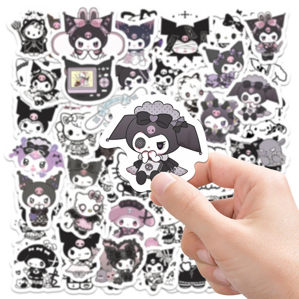 10/30/60pcs Gothic Cartoon Sanrio Kuromi Melody Stickers Aesthetic Anime Decal for Laptop Helmet Guitar Cute Kid DIY Sticker Toy
10/30/60pcs Gothic Cartoon Sanrio Kuromi Melody Stickers Aesthetic Anime Decal for Laptop Helmet Guitar Cute Kid DIY Sticker Toy