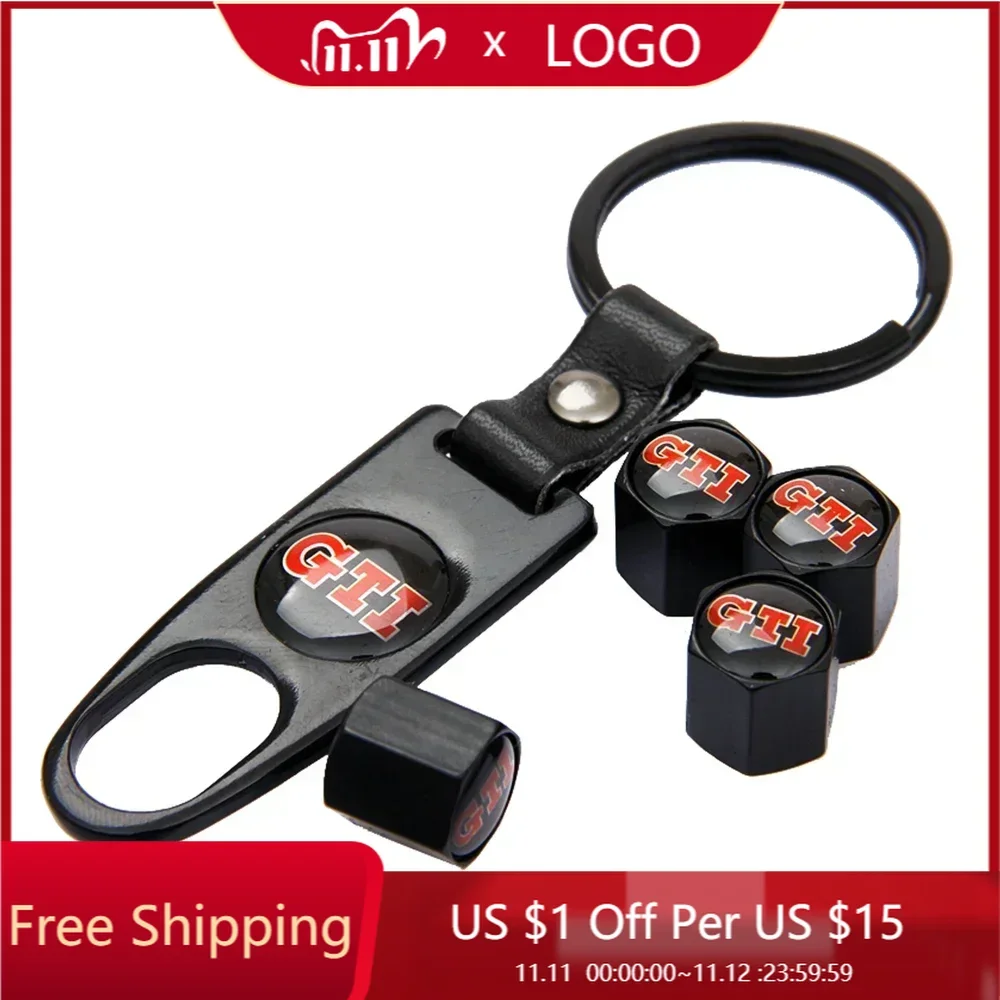 Car Wheel Tire Valve Stem Caps with Keychain for Volkswagen VW GTI SRacing Rline R Emblem TOURAN PASSAT GOLF JETTA TOUAREG T-ROC
Car Wheel Tire Valve Stem Caps with Keychain for Volkswagen VW GTI SRacing Rline R Emblem TOURAN PASSAT GOLF JETTA TOUAREG T-ROC