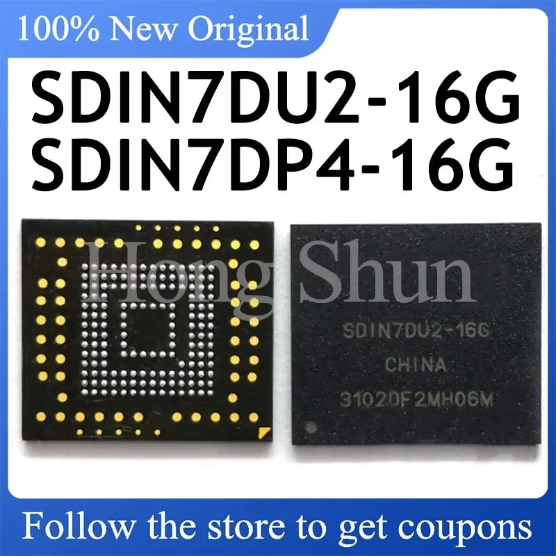 HongShun SDIN7DU2-16G SDIN7DP4-16G EMMC32G-TA28 THGBM5G6A2JBAIT Standard version
HongShun SDIN7DU2-16G SDIN7DP4-16G EMMC32G-TA28 THGBM5G6A2JBAIT Standard version