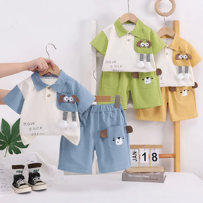 Summer Toddler Baby Boys Cotton Contrast 3D Cartoon Show Shirt Top+Shorts Set Kids 2PCS Tracksuit Children Vacation Outfit 1-6Yr
Summer Toddler Baby Boys Cotton Contrast 3D Cartoon Show Shirt Top+Shorts Set Kids 2PCS Tracksuit Children Vacation Outfit 1-6Yr