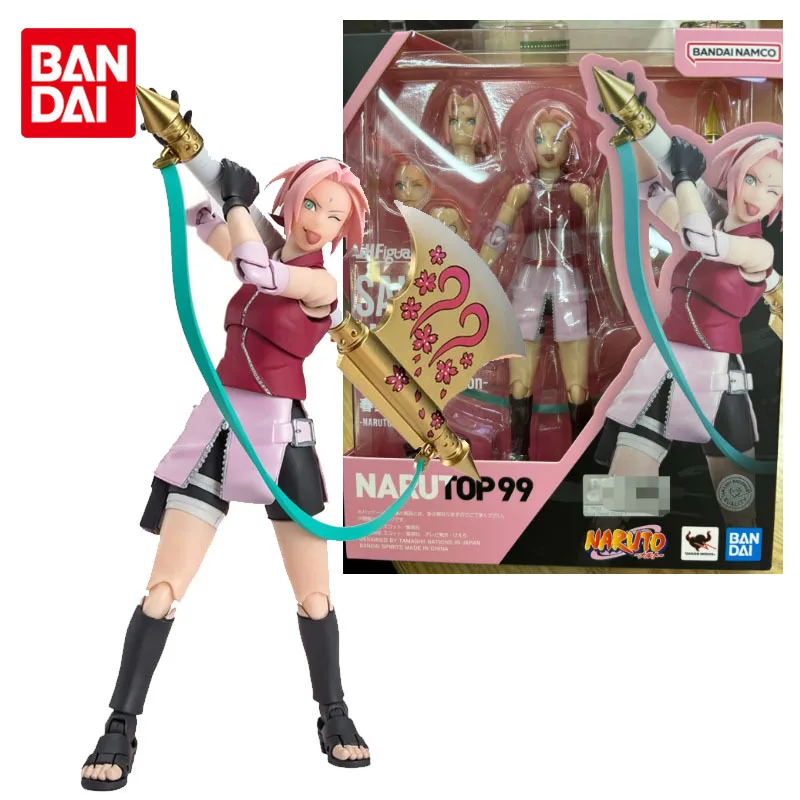 Bandai Original S.H.figuarts Naruto Haruno Sakura NARUTOP 99 Anime Action Figures Toys for Boys Girls Kids Gift
Bandai Original S.H.figuarts Naruto Haruno Sakura NARUTOP 99 Anime Action Figures Toys for Boys Girls Kids Gift