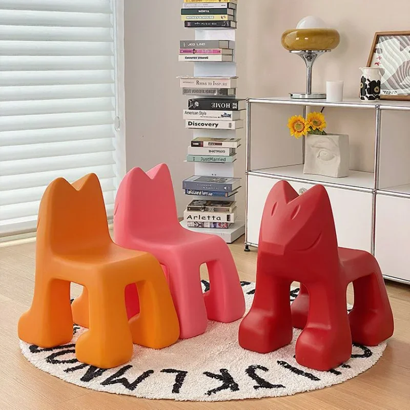 Nordic Designers Creative Fox Chair Household Animal-shaped Low Stool Plastic Chairs Ottoman Pouf Vanity Chair Living Room Ins
Nordic Designers Creative Fox Chair Household Animal-shaped Low Stool Plastic Chairs Ottoman Pouf Vanity Chair Living Room Ins