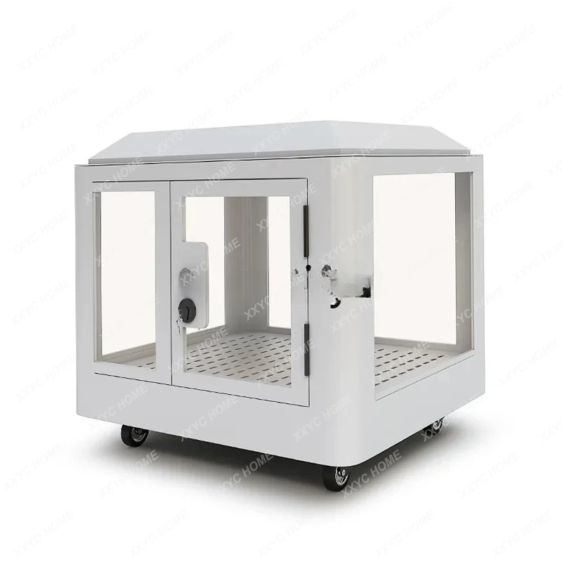 A Household small cat soundproof box bird cage display cabinet dog nest parrot storage silent compartment
A Household small cat soundproof box bird cage display cabinet dog nest parrot storage silent compartment