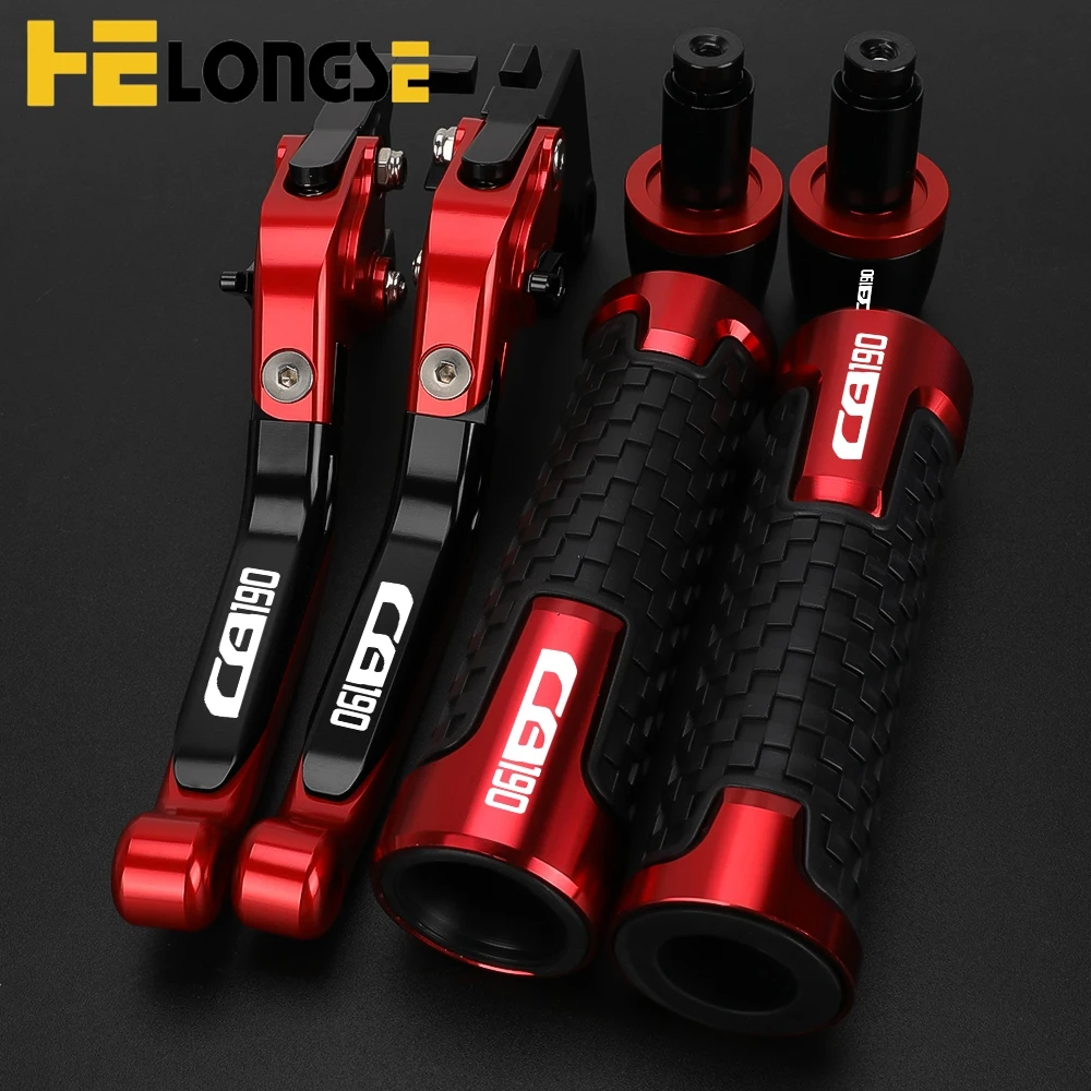 For HONDA CB190 CB 190 2015-2023 2022 2021 2020 Motorcycle Accessories Adjustable Brake Clutch Levers Handlebar Hand Grips Ends
For HONDA CB190 CB 190 2015-2023 2022 2021 2020 Motorcycle Accessories Adjustable Brake Clutch Levers Handlebar Hand Grips Ends