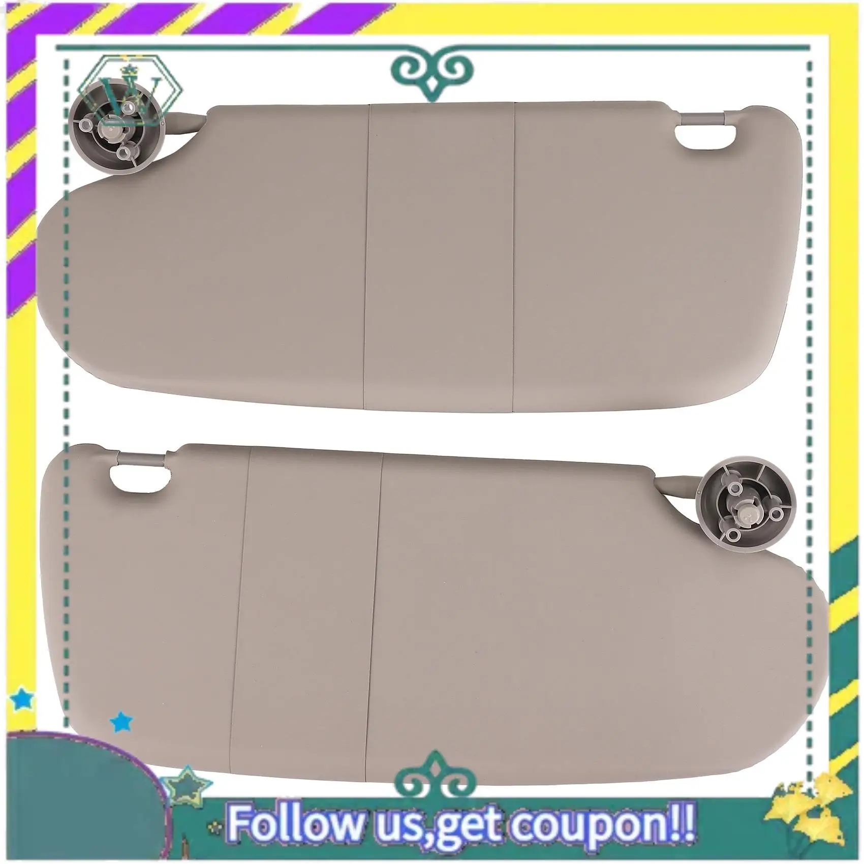 Upgraded 1Pair Car Sun Visors Shades 1902168 For Dodge Ram 1500 2002-2009 2500 3500 2003-2009 Sun Shade Sunvisors Left+Right
Upgraded 1Pair Car Sun Visors Shades 1902168 For Dodge Ram 1500 2002-2009 2500 3500 2003-2009 Sun Shade Sunvisors Left+Right