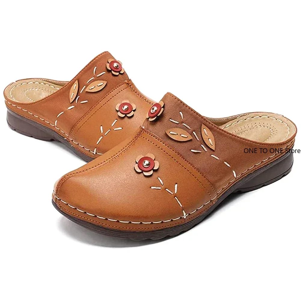 Women Clogs Sandals Wear-resistant Non-slip Soles Ladies Comfort Closed Toe Wedges Platform Shoes Soft Breathable Flower Slipper
Women Clogs Sandals Wear-resistant Non-slip Soles Ladies Comfort Closed Toe Wedges Platform Shoes Soft Breathable Flower Slipper